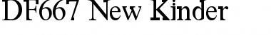 Download DF667 New Kinder Font Download DF667 New Kinder Font