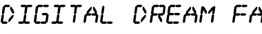 Download Digital dream Fat Skew Font Download Digital dream Fat Skew Font