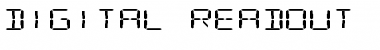 Download Digital Readout ExpUpright Font Download Digital Readout ExpUpright Font