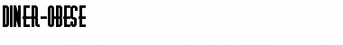 Download Diner-Obese Font Download Diner-Obese Font