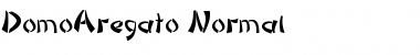Download DomoAregato Font