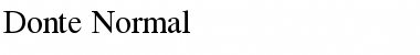 Download Donte Font