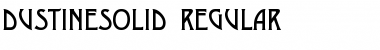 Download DustineSolid Font