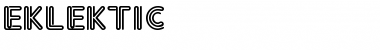Eklektic Font