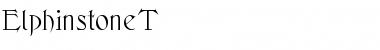 Download Elphinstone!" Font