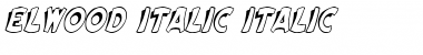 Download Elwood-Italic Font