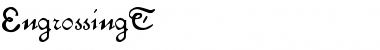 Download Engrossing!" Font