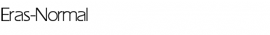 Download Eras-Normal Font