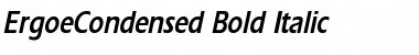 Download ErgoeCondensed Font