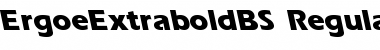 Download ErgoeExtraboldBS Font