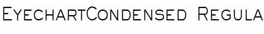Download EyechartCondensed Font