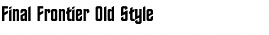 Download Final Frontier Old Style Regular Font