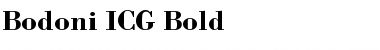 Download Bodoni ICG Bold Font