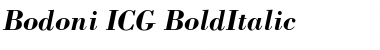 Download Bodoni ICG Font