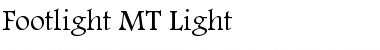 Download Footlight MT Light Font