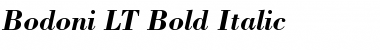 Bodoni LT Font