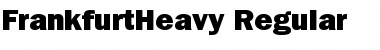Download FrankfurtHeavy Font
