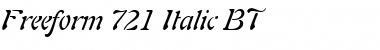 Download Freefrm721 BT Italic Font