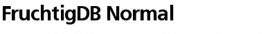 Download FruchtigDB Normal Font