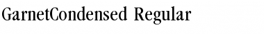 Download GarnetCondensed Font