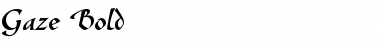 Download Gaze Font