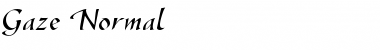 Download Gaze Font