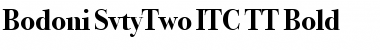 Bodoni SvtyTwo ITC TT Font