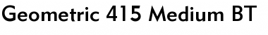 Download Geometr415 Md BT Font