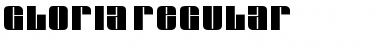 Download GLORIA Regular Font