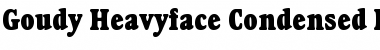 Download GoudyHvyface Cn BT Font