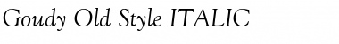 Download Goudy Old Style Font