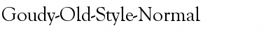 Download Goudy-Old-Style-Normal Font