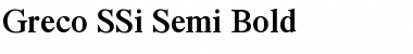 Download Greco SSi Font