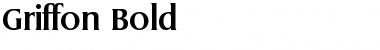 Download Griffon Bold Font