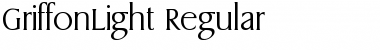 Download GriffonLight Font