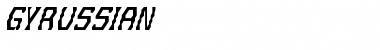 Download Gyrussian Font