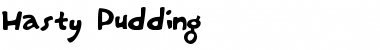 Download Hasty Pudding Font Download Hasty Pudding Font