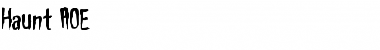 Download Haunt AOE Font Download Haunt AOE Font