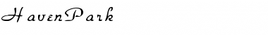 Download HavenPark Font Download HavenPark Font