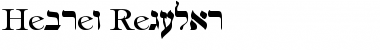 Download Hebrew Regular Font