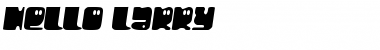 Download Hello Larry Regular Font