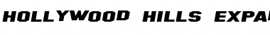 Download Hollywood Hills Expanded Font