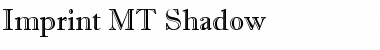 Download Imprint MT Shadow Regular Font