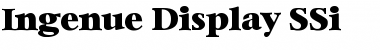 Download Ingenue Display SSi Font Download Ingenue Display SSi Font