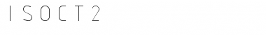 Download ISOCT2 Font Download ISOCT2 Font
