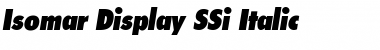 Download Isomar Display SSi Font Download Isomar Display SSi Font