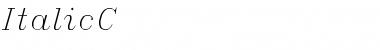 Download ItalicC Font