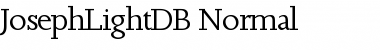 Download JosephLightDB Normal Font