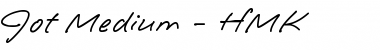 Download Jot Medium - HMK Font