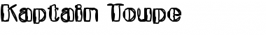 Download Kaptain Toupe Regular Font